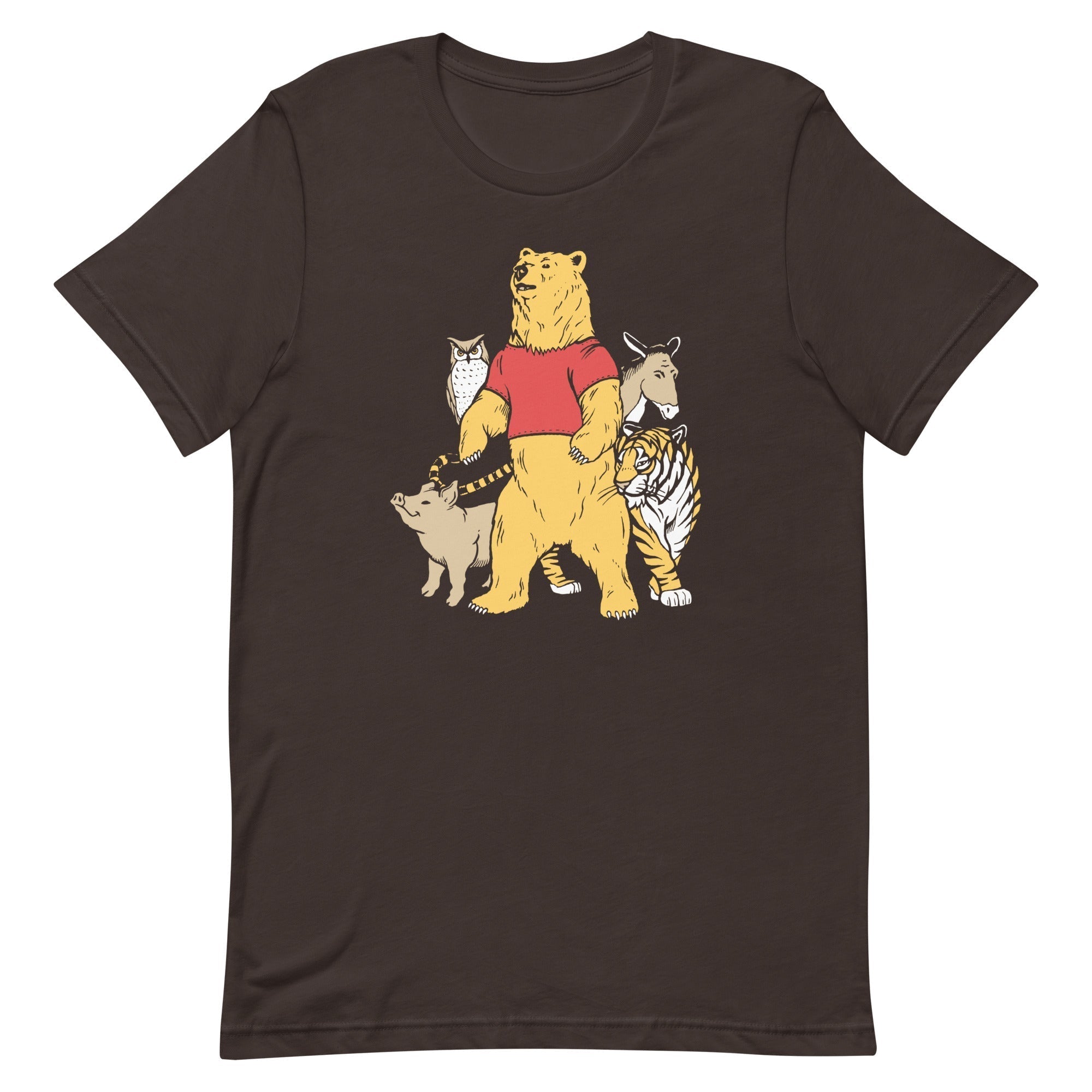 Bear And Friends Men's Signature Tee Hoodie, Sweatshirt | CoreVibeTees.com (Image 4)