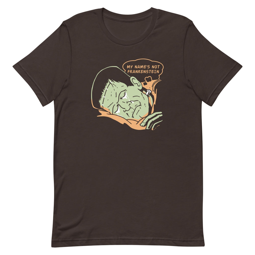 My Name's Not Frankenstein Men's Signature Tee Hoodie, Sweatshirt | CoreVibeTees.com (Image 4)