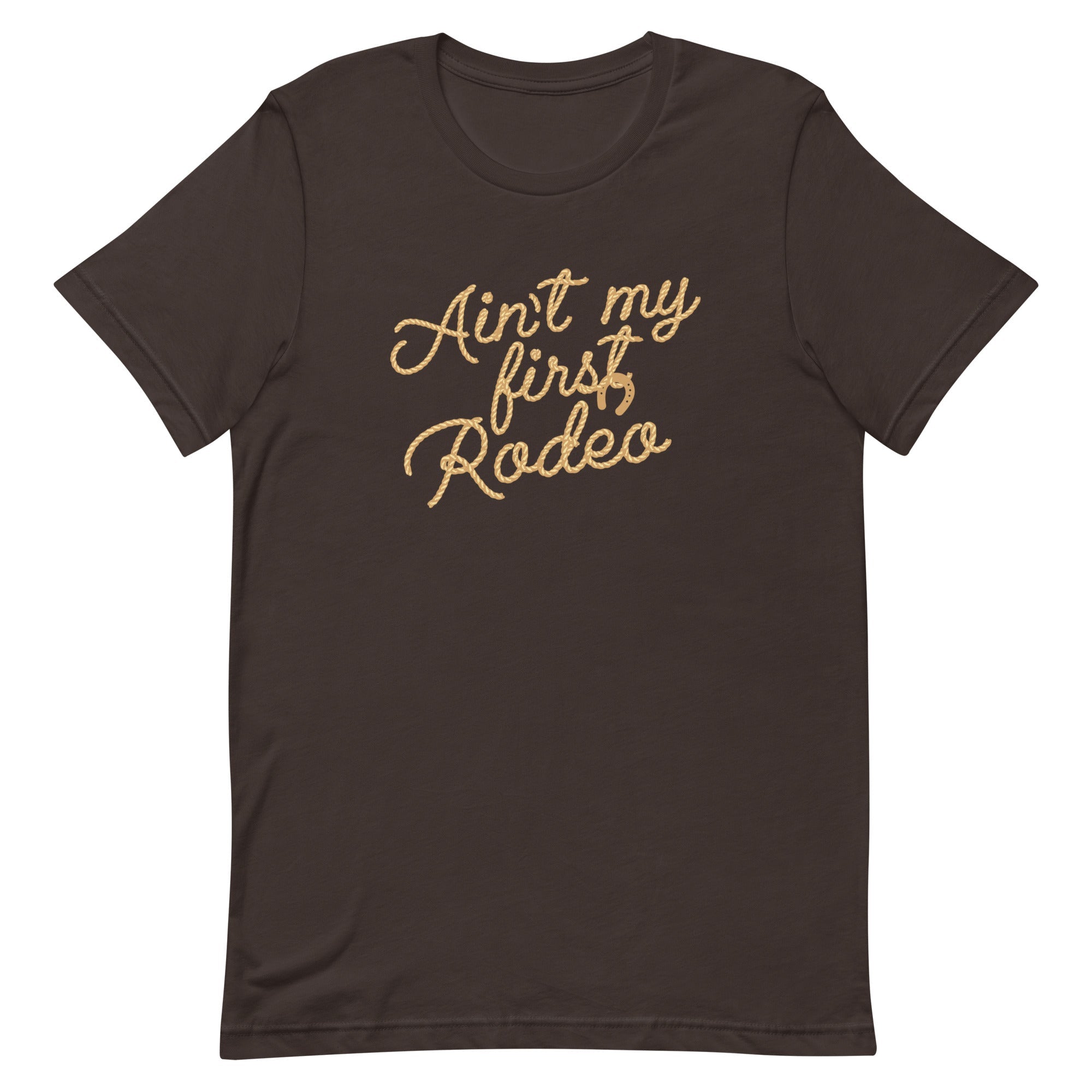 Ain't My First Rodeo Men's Signature Tee Hoodie, Sweatshirt | CoreVibeTees.com (Image 5)