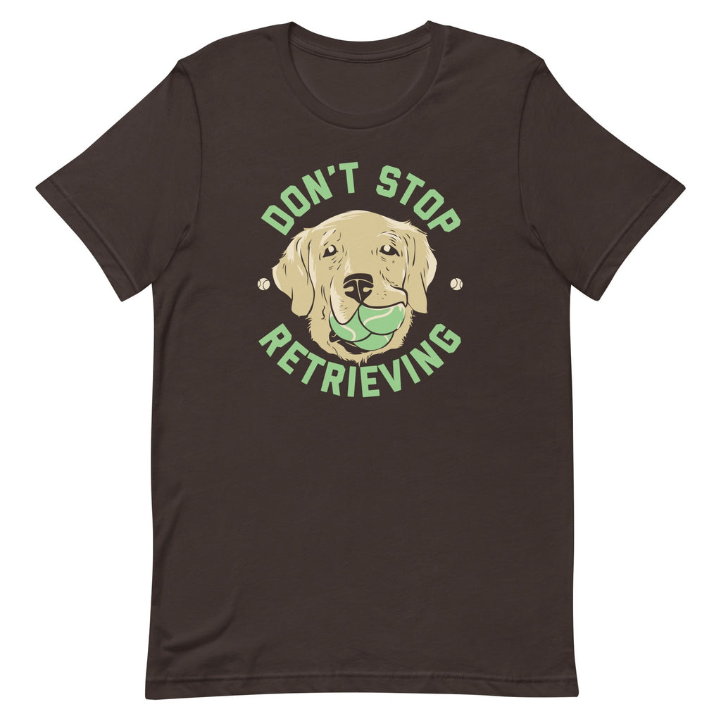 Don't Stop Retrieving Men's Signature Tee Hoodie, Sweatshirt | CoreVibeTees.com (Image 4)