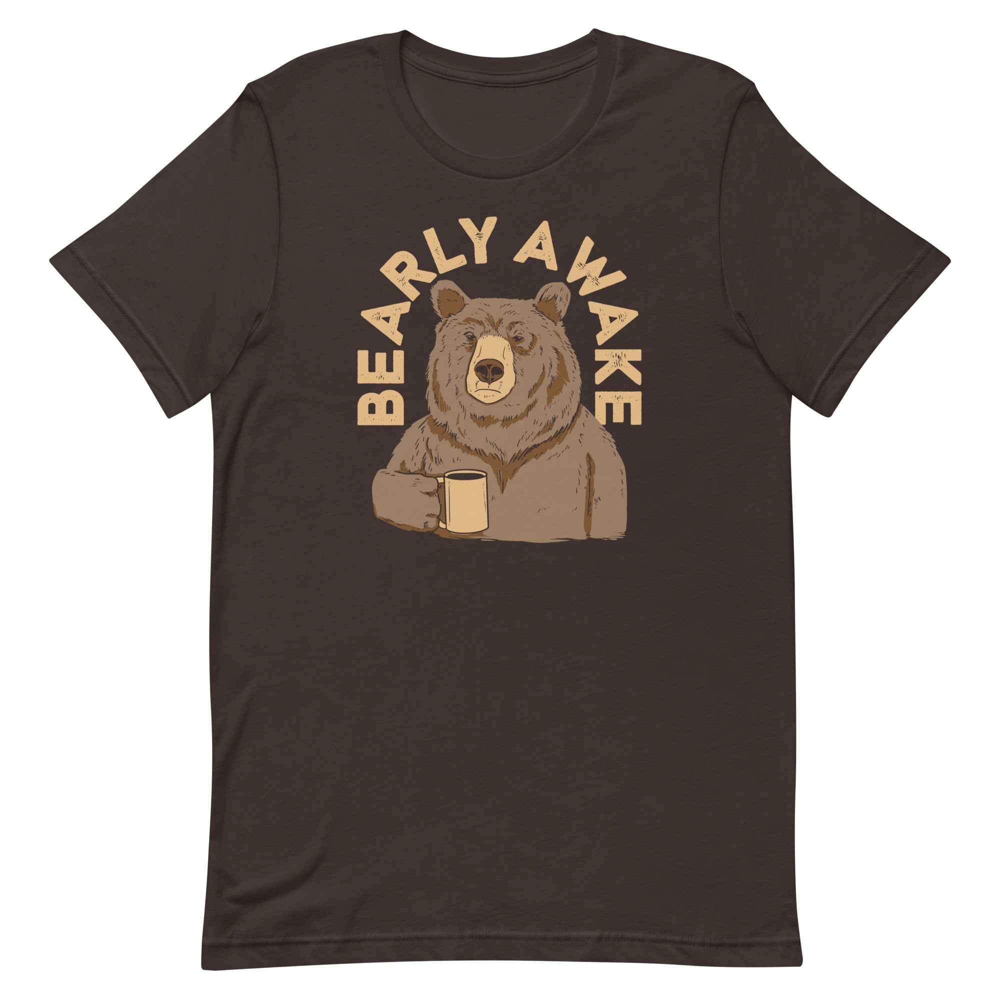 Bearly Awake Men's Signature Tee Hoodie, Sweatshirt | CoreVibeTees.com (Image 1)