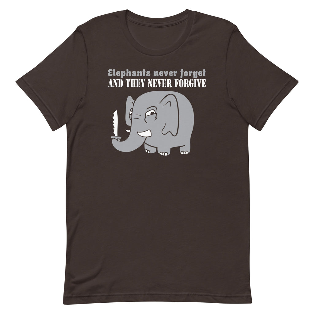 Elephants Never Forgive Men's Signature Tee Hoodie, Sweatshirt | CoreVibeTees.com (Image 4)