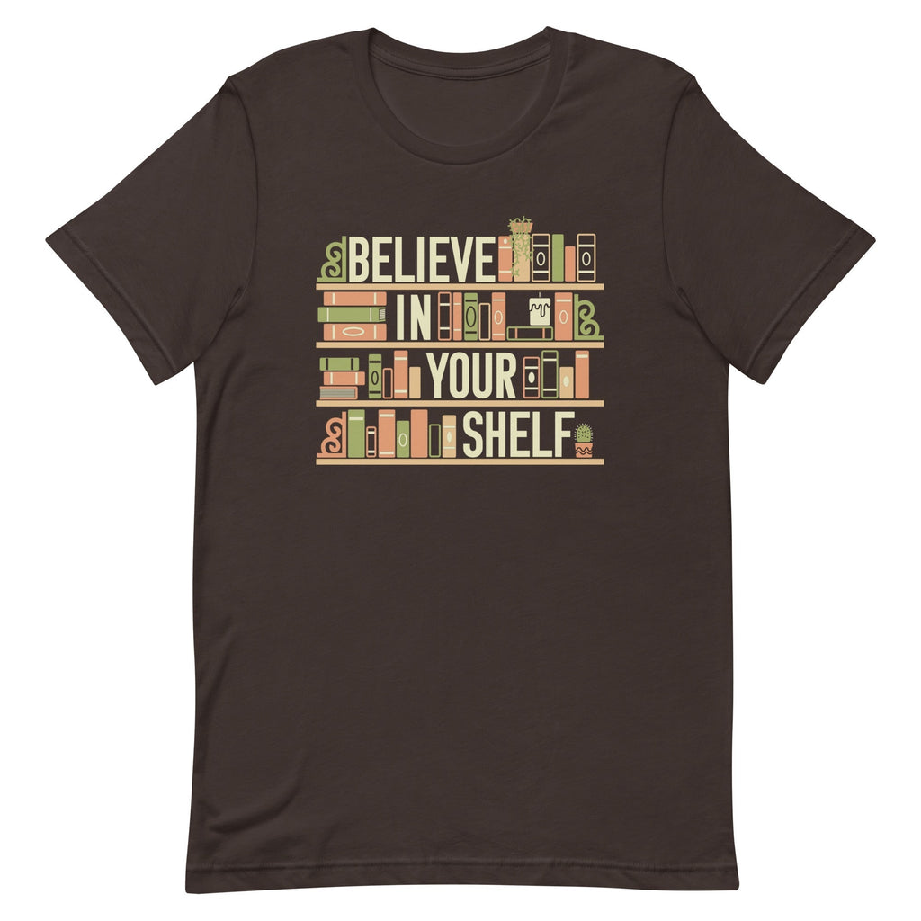 Believe In Your Shelf Men's Signature Tee Hoodie, Sweatshirt | CoreVibeTees.com (Image 5)