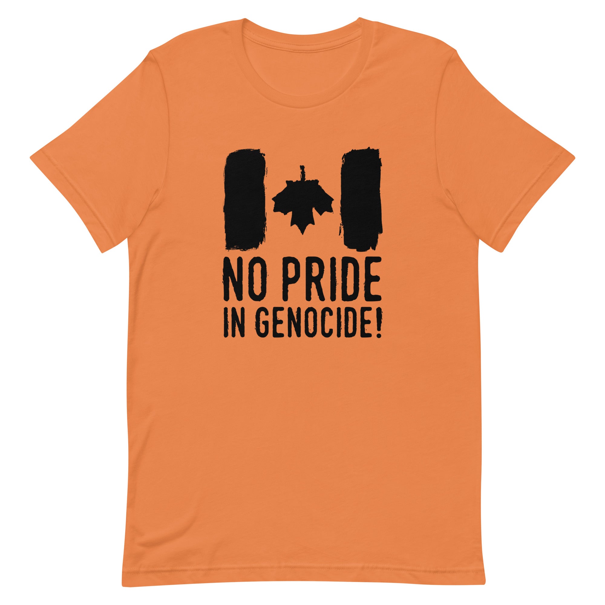 No Pride (Orange) T-shirt Hoodie, Sweatshirt | CoreVibeTees.com (Image 1)