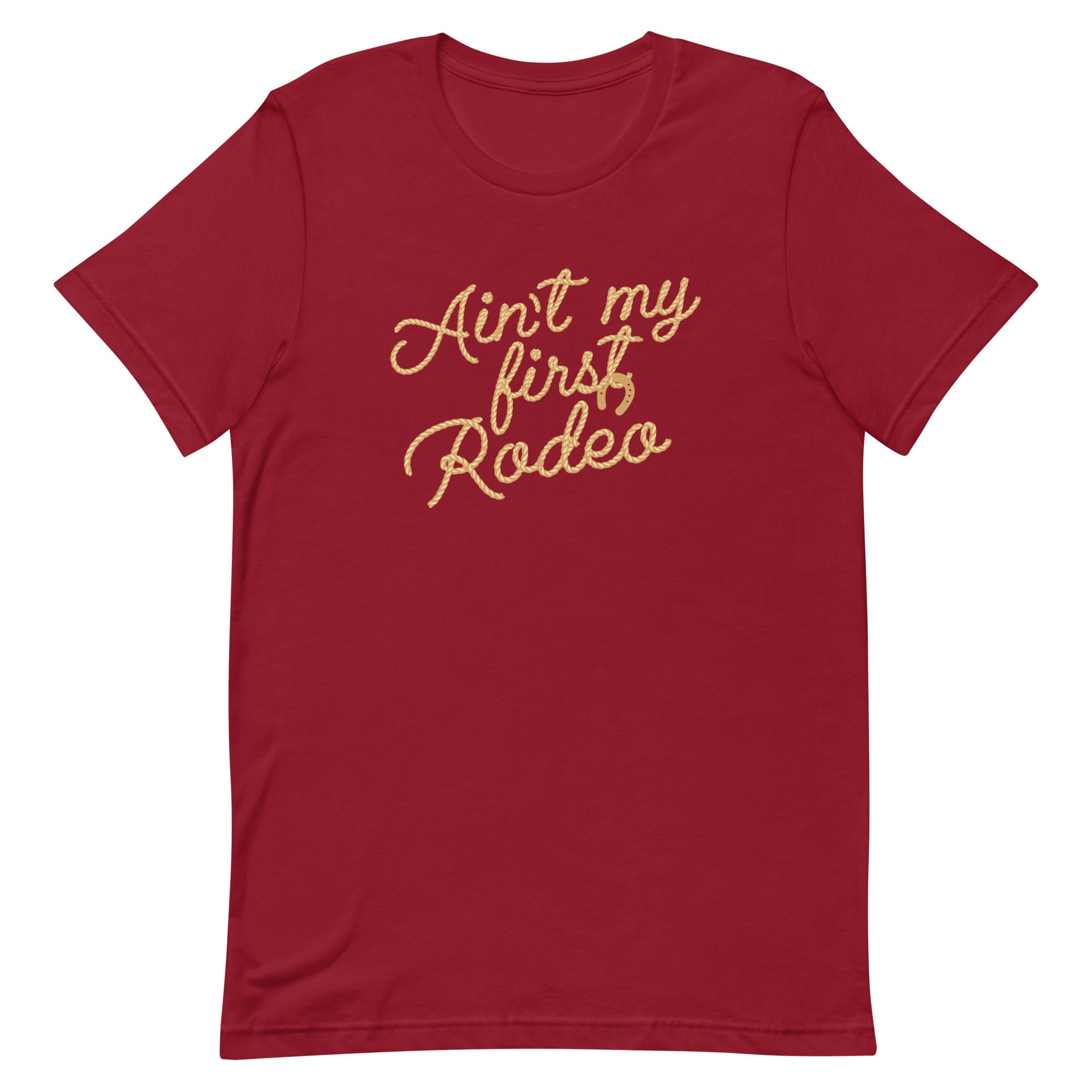 Ain't My First Rodeo Men's Signature Tee Hoodie, Sweatshirt | CoreVibeTees.com (Image 4)