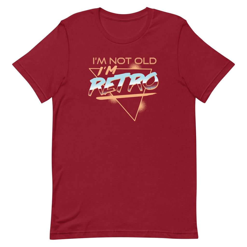 I'm Not Old I'm Retro Men's Signature Tee Hoodie, Sweatshirt | CoreVibeTees.com (Image 3)