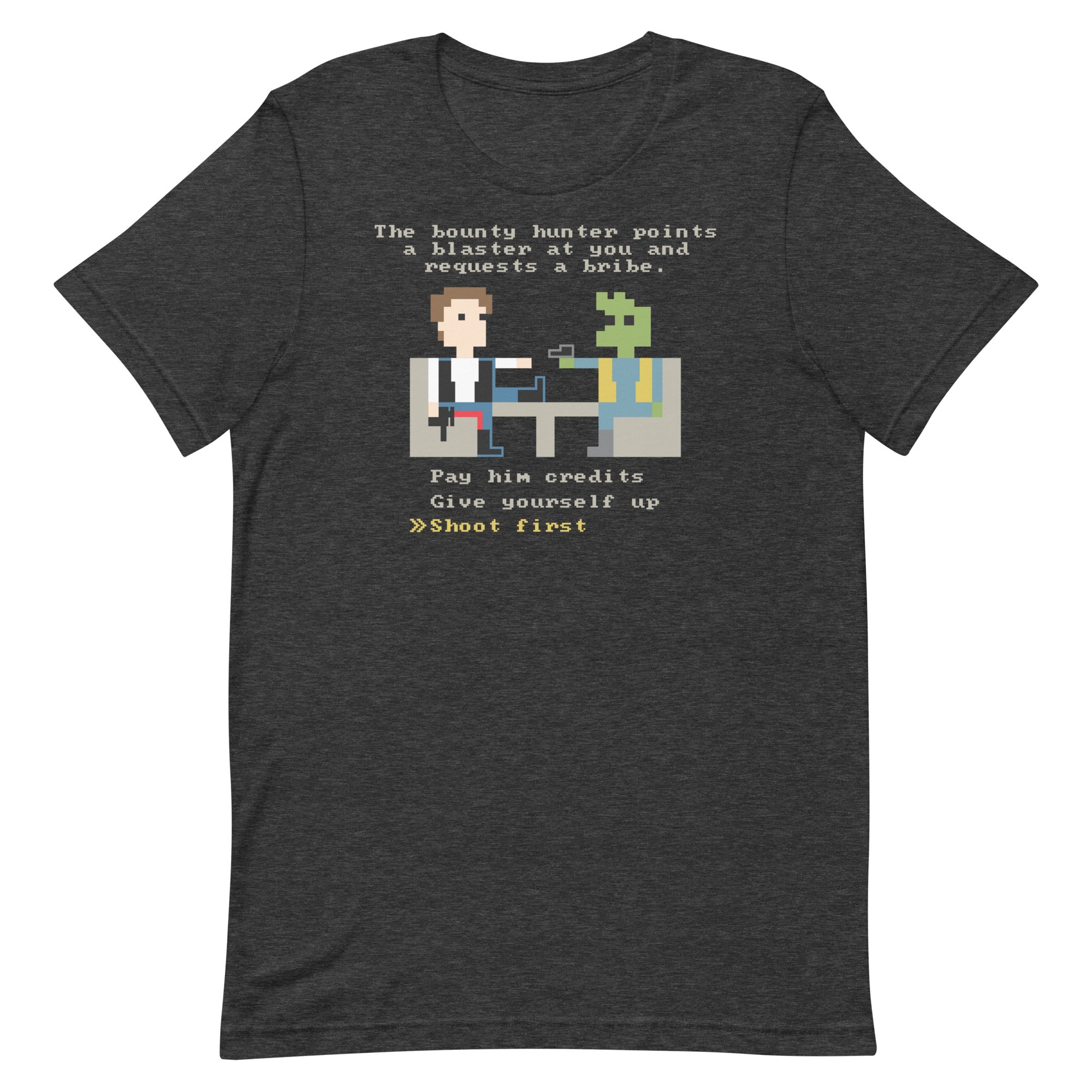 The Bounty Hunter Men's Signature Tee Hoodie, Sweatshirt | CoreVibeTees.com (Image 1)