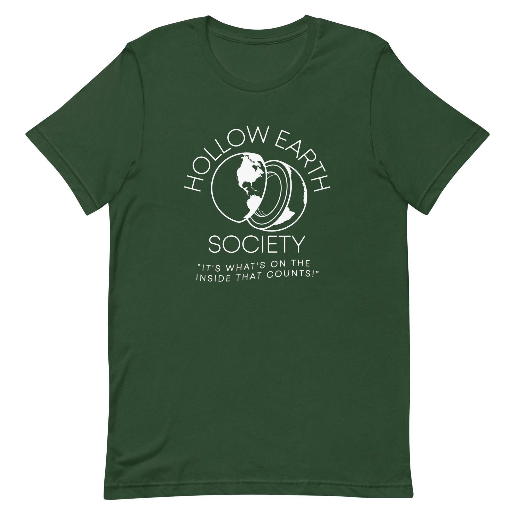 Hollow Earth Society Men's Signature Tee Hoodie, Sweatshirt | CoreVibeTees.com (Image 4)