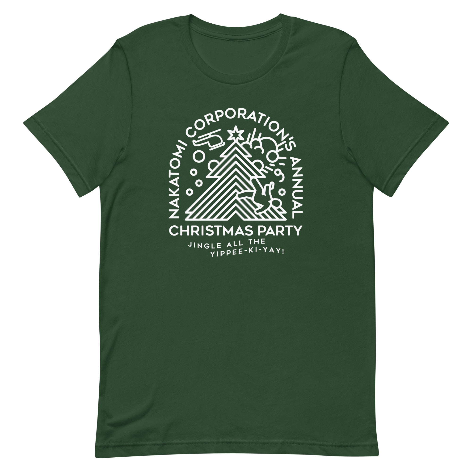 Nakatomi Christmas Party Men's Signature Tee Hoodie, Sweatshirt | CoreVibeTees.com (Image 4)