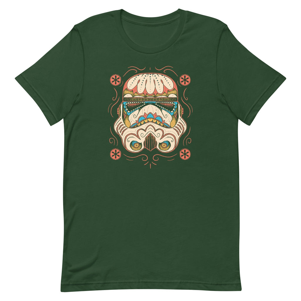 Sugar Skull Trooper Men's Signature Tee Hoodie, Sweatshirt | CoreVibeTees.com (Image 4)