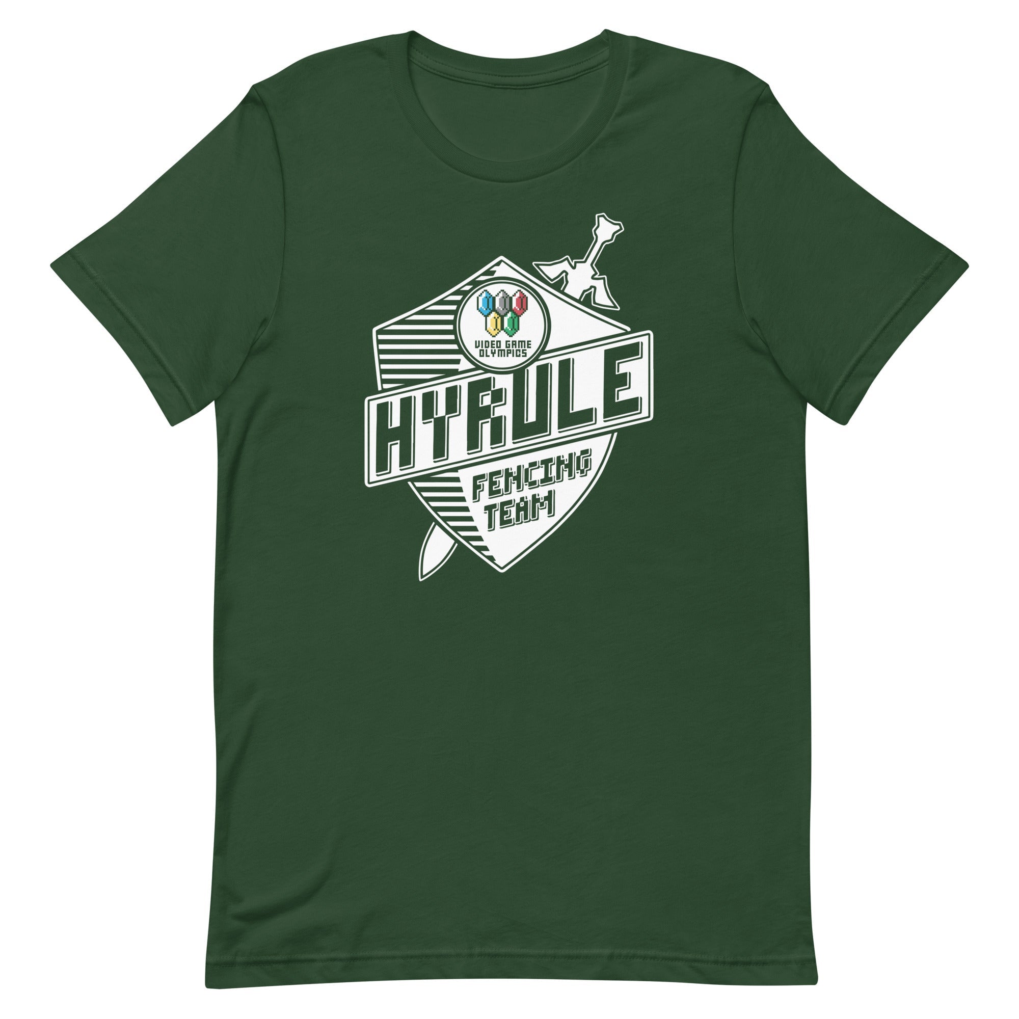 Hyrule Fencing Team Men's Signature Tee Hoodie, Sweatshirt | CoreVibeTees.com (Image 5)