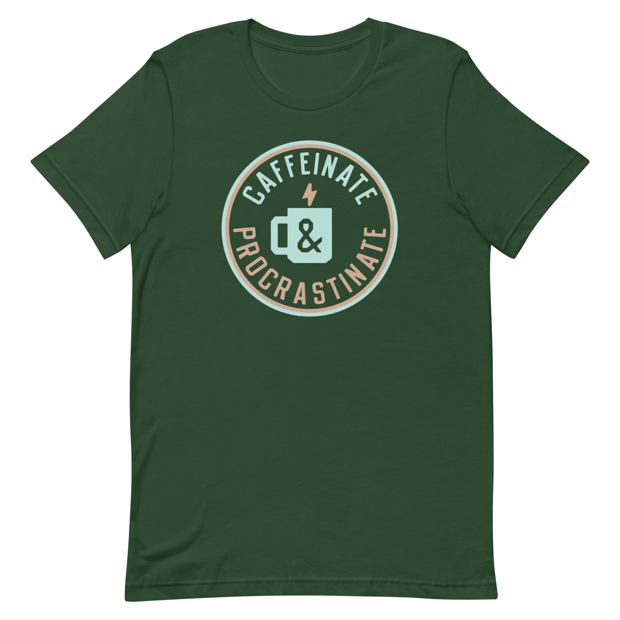 Caffeinate And Procrastinate Men's Signature Tee Hoodie, Sweatshirt | CoreVibeTees.com (Image 4)