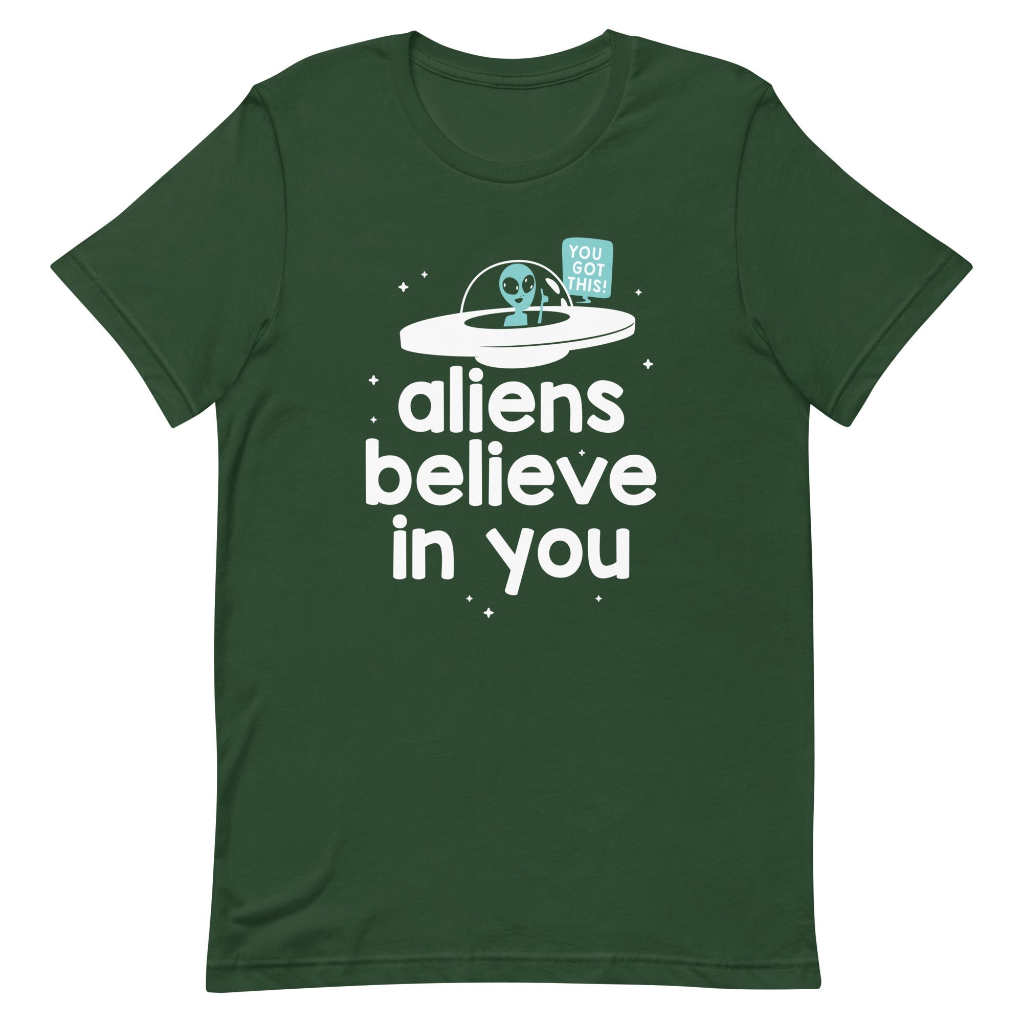 Aliens Believe In You Men's Signature Tee Hoodie, Sweatshirt | CoreVibeTees.com (Image 4)
