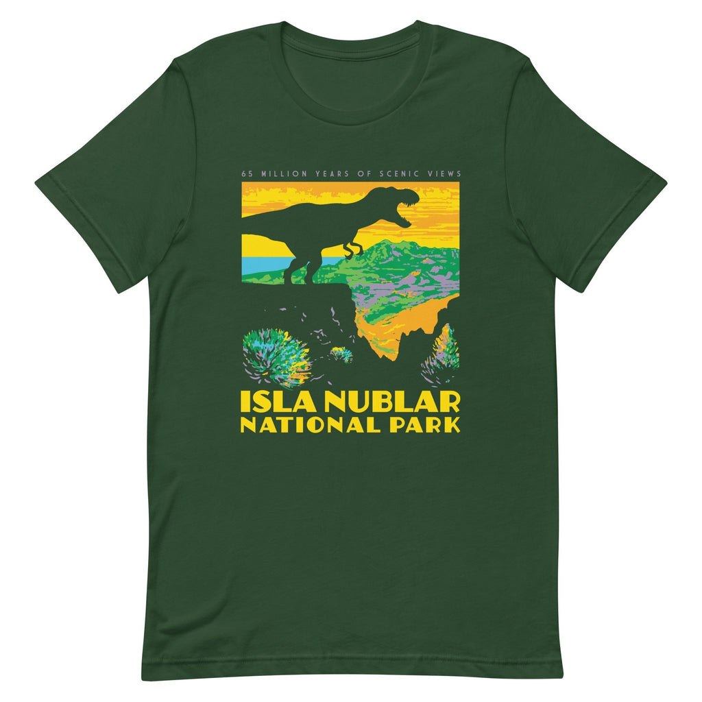 Isla Nublar National Park Men's Signature Tee Hoodie, Sweatshirt | CoreVibeTees.com (Image 4)