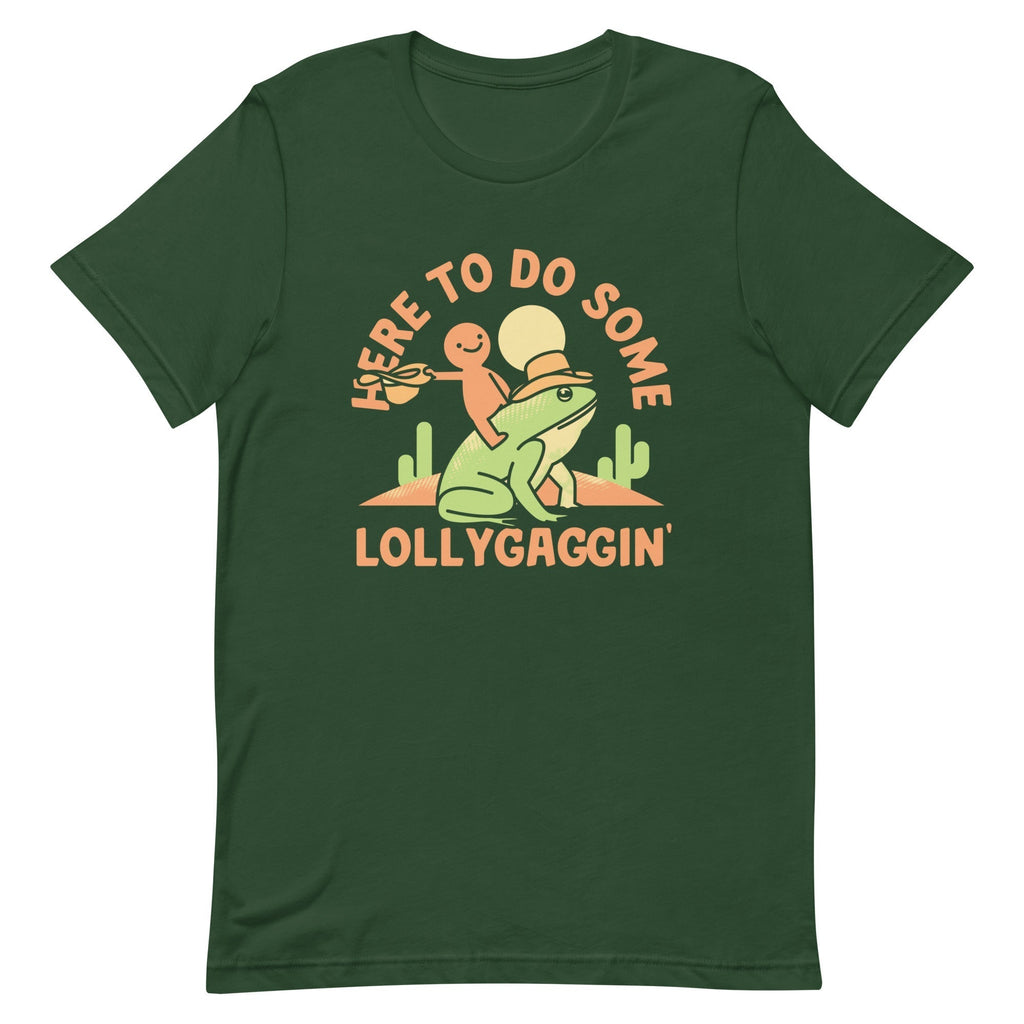 Here To Do Some Lollygaggin Men's Signature Tee Hoodie, Sweatshirt | CoreVibeTees.com (Image 4)