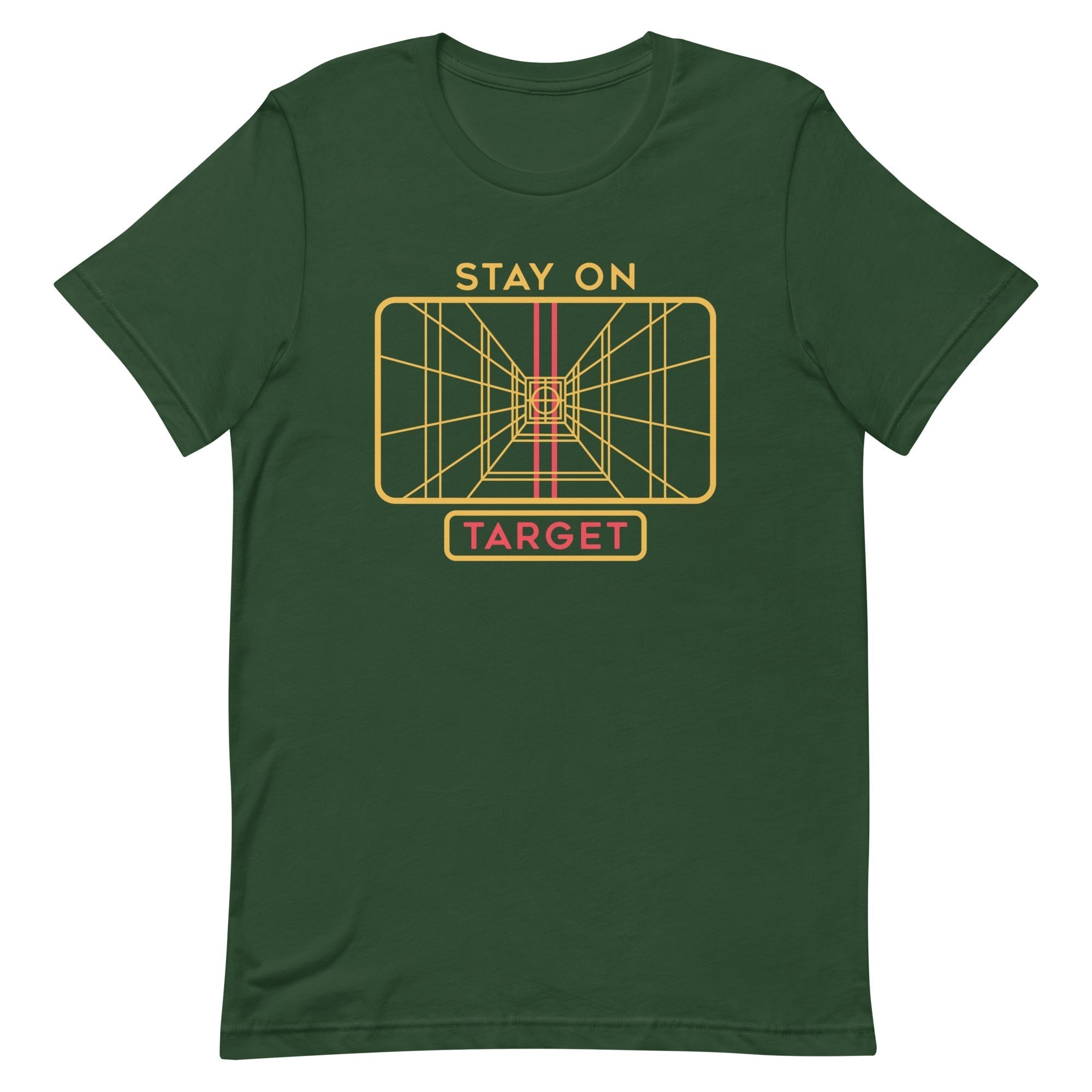 Stay On Target Men's Signature Tee Hoodie, Sweatshirt | CoreVibeTees.com (Image 3)