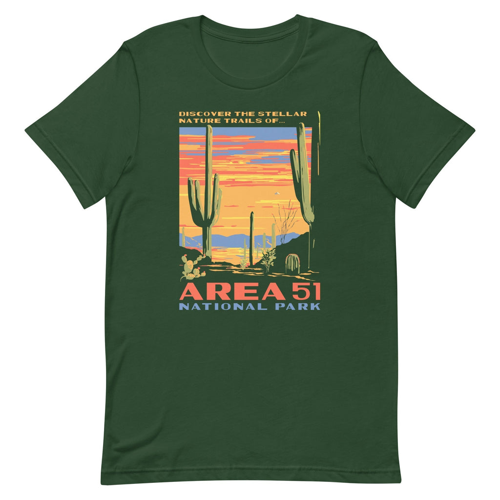 Area 51 National Park Men's Signature Tee Hoodie, Sweatshirt | CoreVibeTees.com (Image 3)