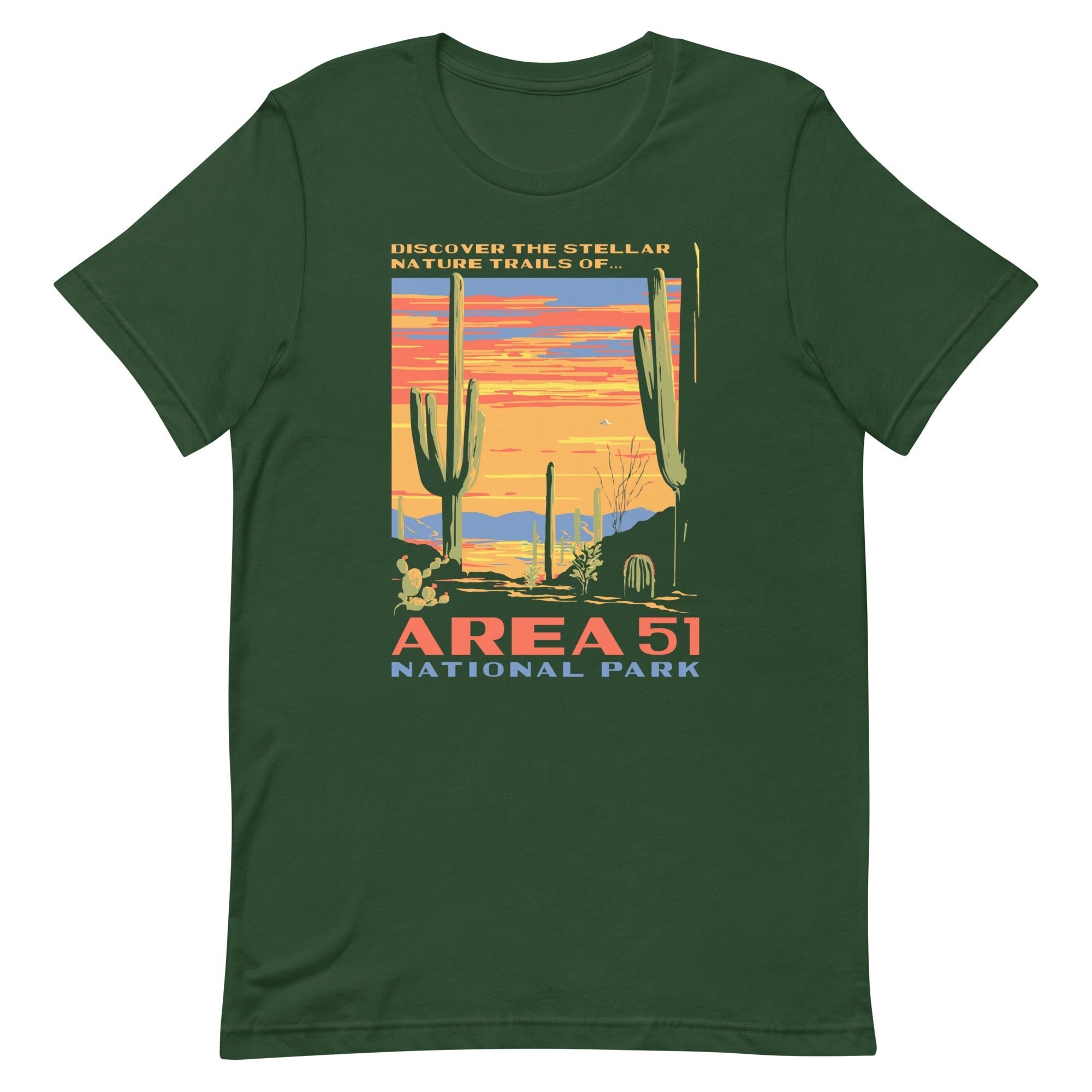 Area 51 National Park Men's Signature Tee Hoodie, Sweatshirt | CoreVibeTees.com (Image 3)