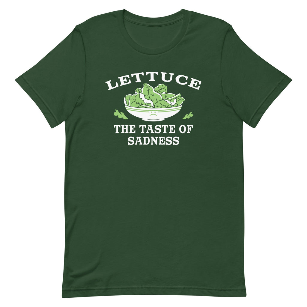 Lettuce, The Taste Of Sadness Men's Signature Tee Hoodie, Sweatshirt | CoreVibeTees.com (Image 3)