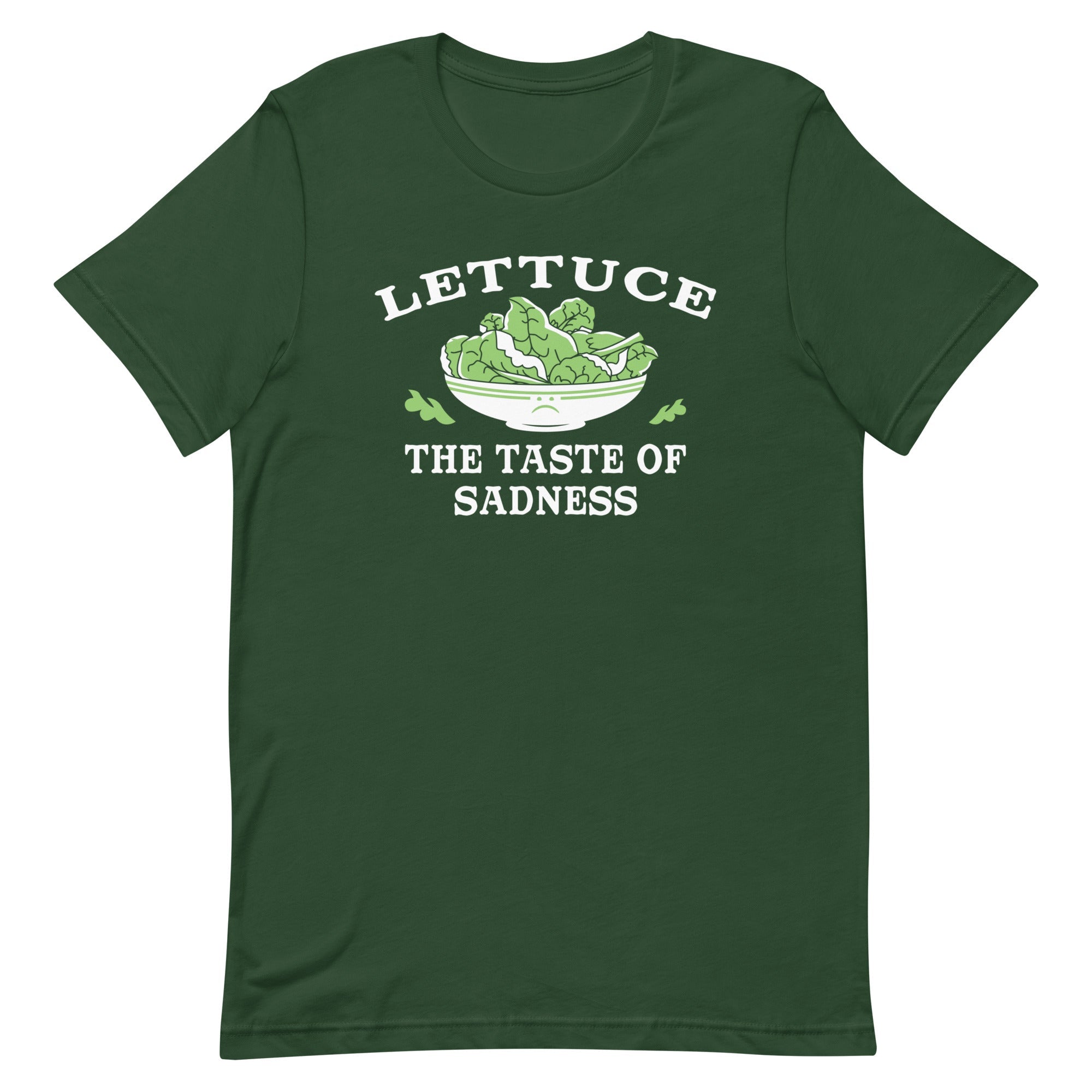 Lettuce, The Taste Of Sadness Men's Signature Tee Hoodie, Sweatshirt | CoreVibeTees.com (Image 3)