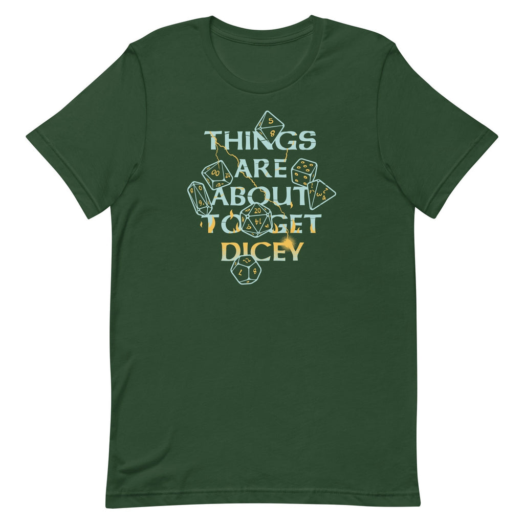 Things Are About To Get Dicey Men's Signature Tee Hoodie, Sweatshirt | CoreVibeTees.com (Image 4)