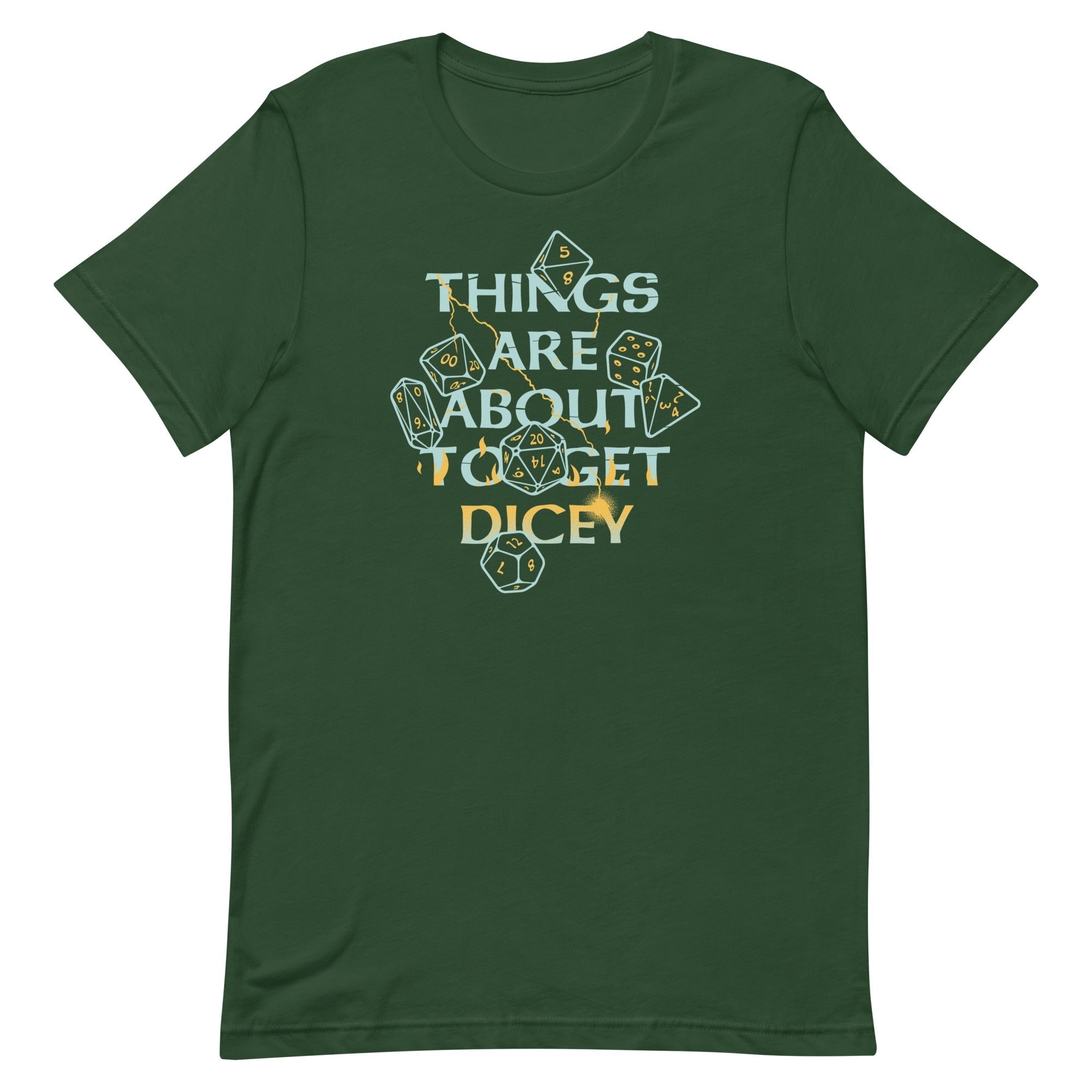 Things Are About To Get Dicey Men's Signature Tee Hoodie, Sweatshirt | CoreVibeTees.com (Image 4)