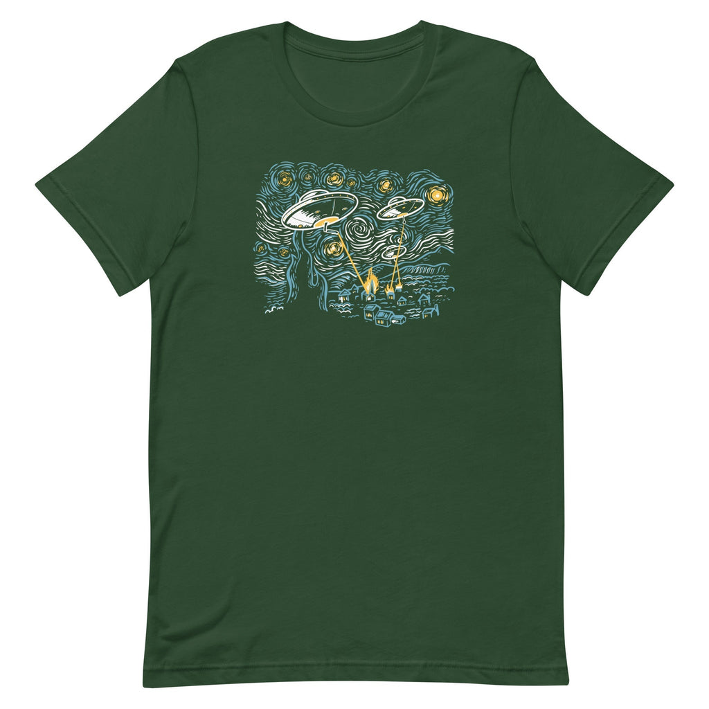 Starry Invasion Men's Signature Tee Hoodie, Sweatshirt | CoreVibeTees.com (Image 4)