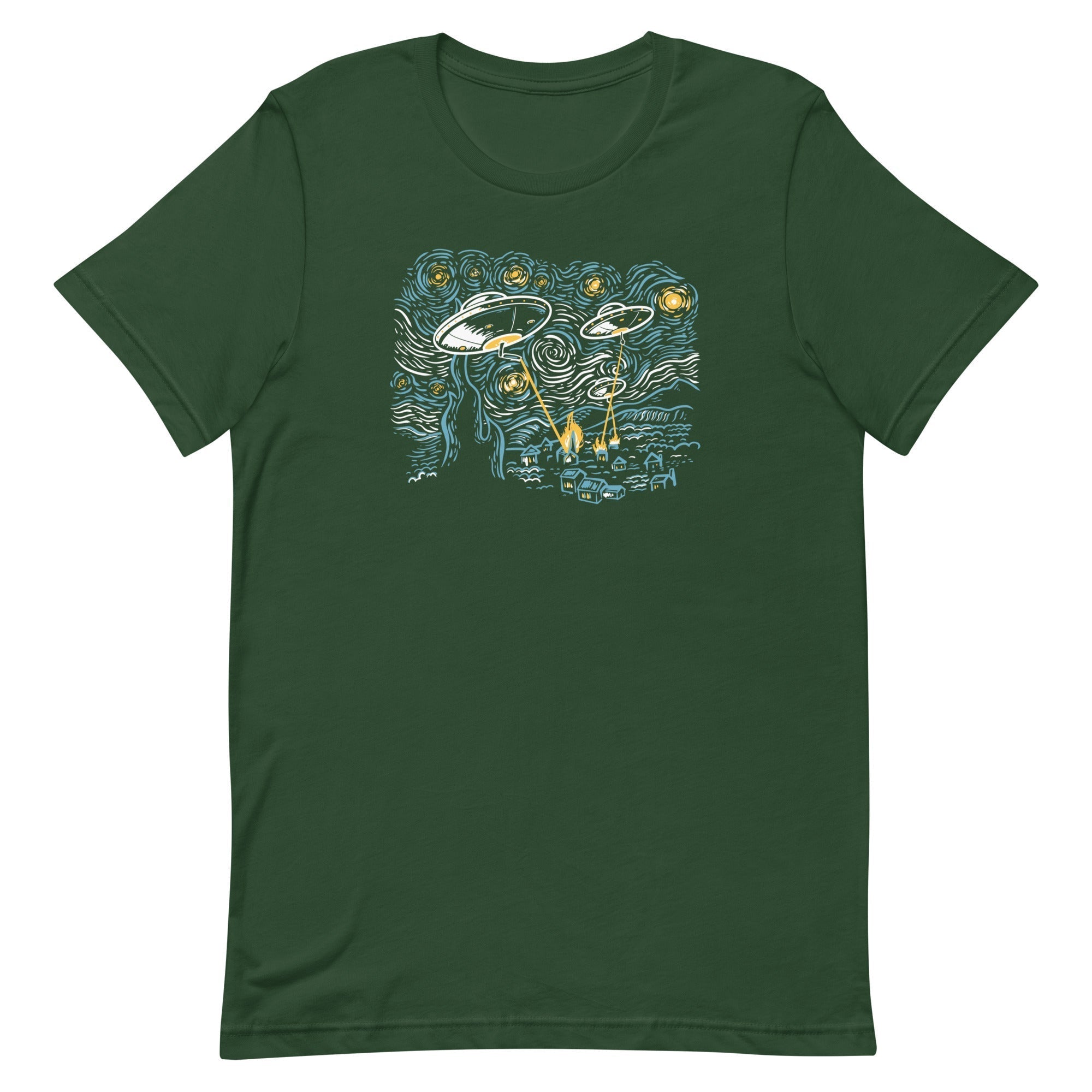 Starry Invasion Men's Signature Tee Hoodie, Sweatshirt | CoreVibeTees.com (Image 4)