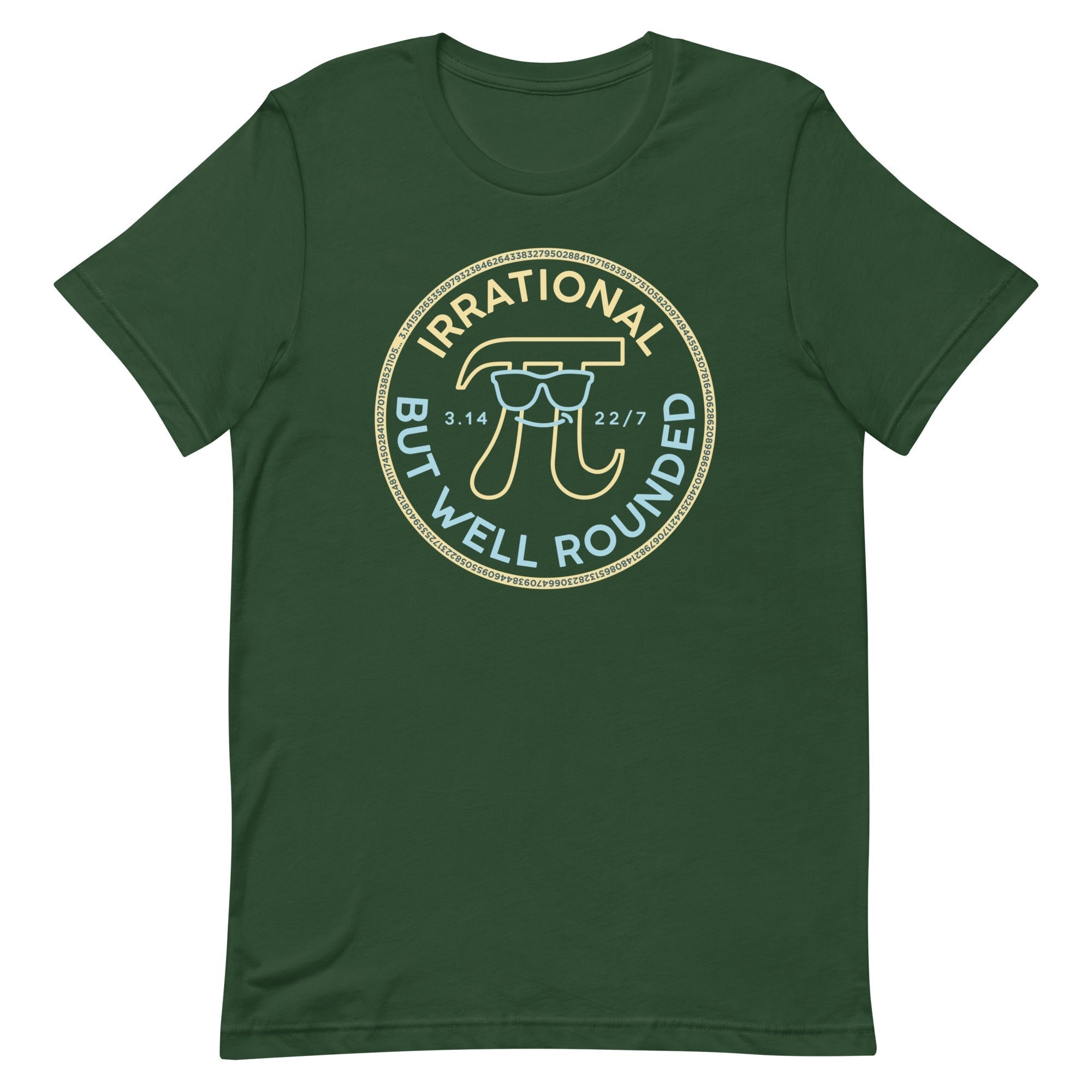 Irrational But Well Rounded Men's Signature Tee Hoodie, Sweatshirt | CoreVibeTees.com (Image 4)