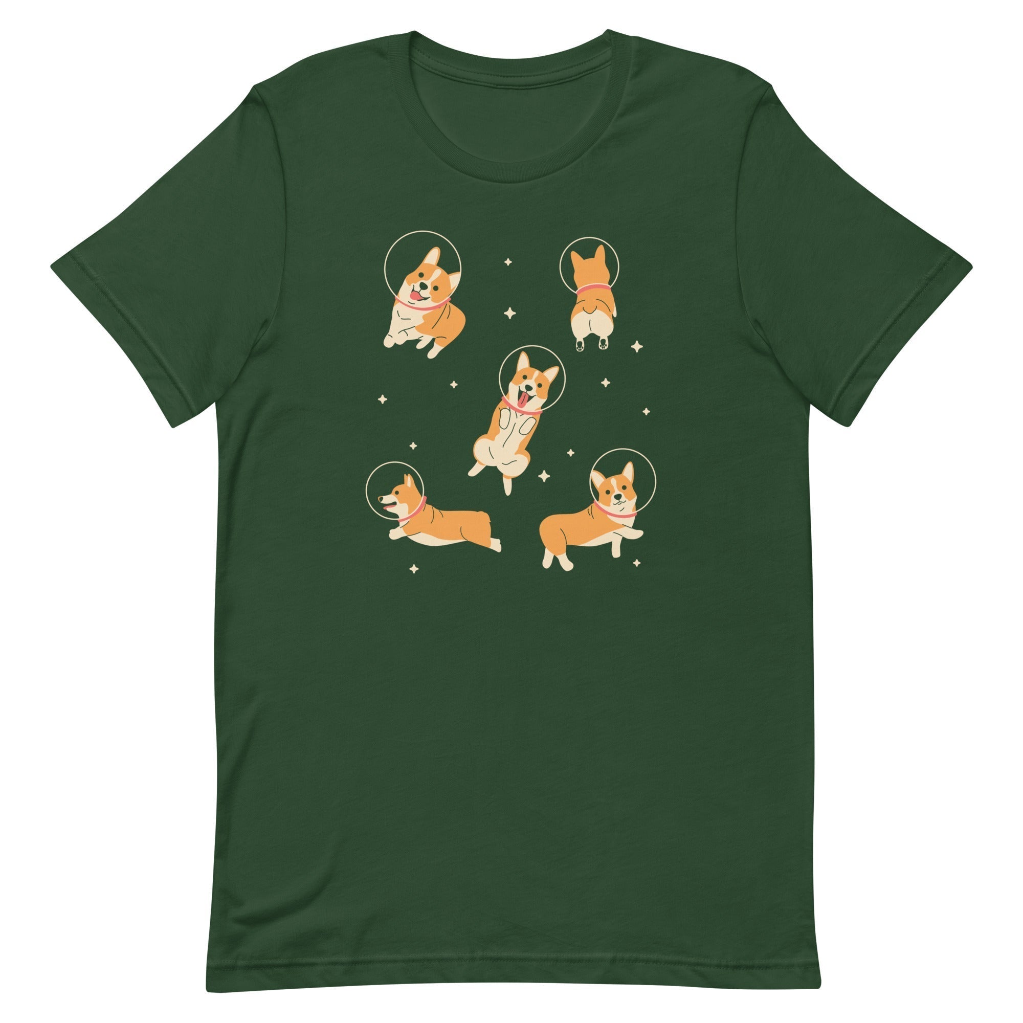 Corgis In Space Men's Signature Tee Hoodie, Sweatshirt | CoreVibeTees.com (Image 4)