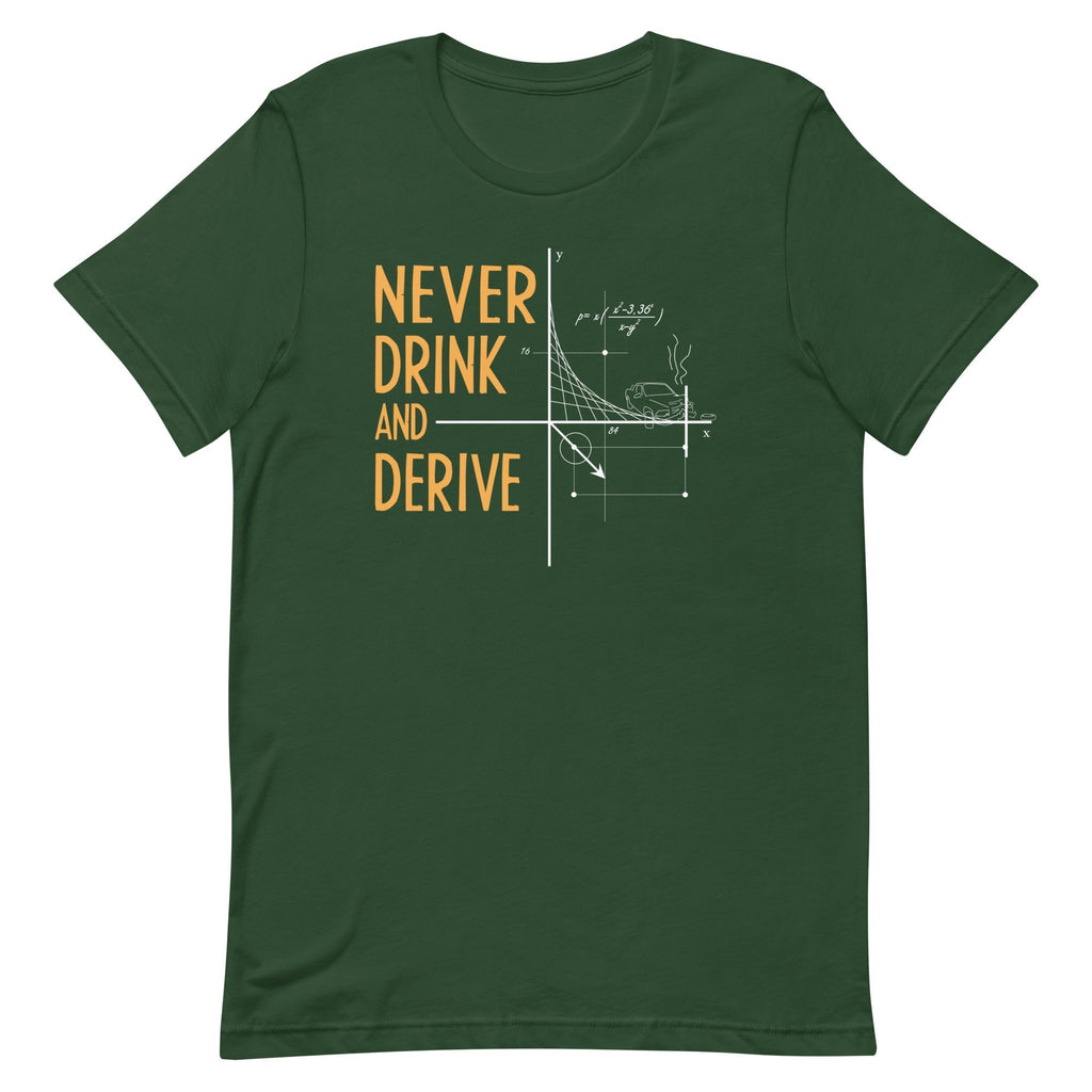 Never Drink and Derive Men's Signature Tee Hoodie, Sweatshirt | CoreVibeTees.com (Image 4)