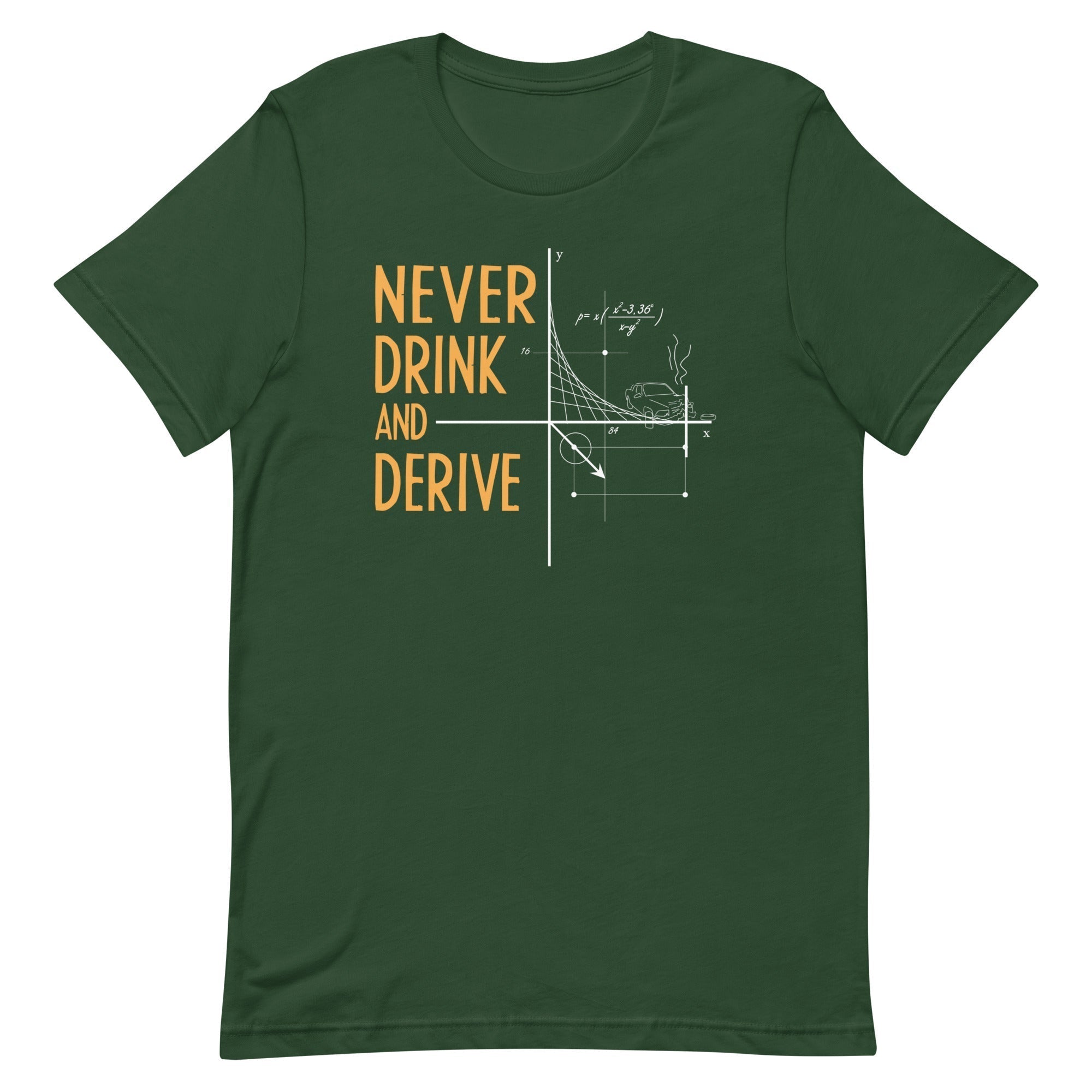 Never Drink and Derive Men's Signature Tee Hoodie, Sweatshirt | CoreVibeTees.com (Image 4)