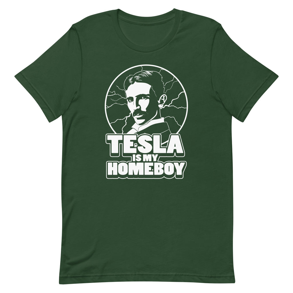Tesla Is My Homeboy Men's Signature Tee Hoodie, Sweatshirt | CoreVibeTees.com (Image 4)