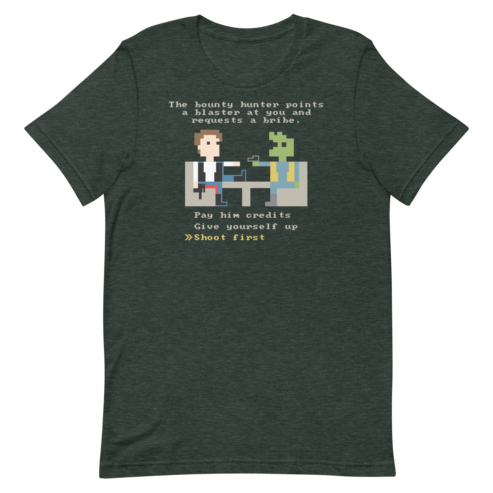 The Bounty Hunter Men's Signature Tee Hoodie, Sweatshirt | CoreVibeTees.com (Image 5)