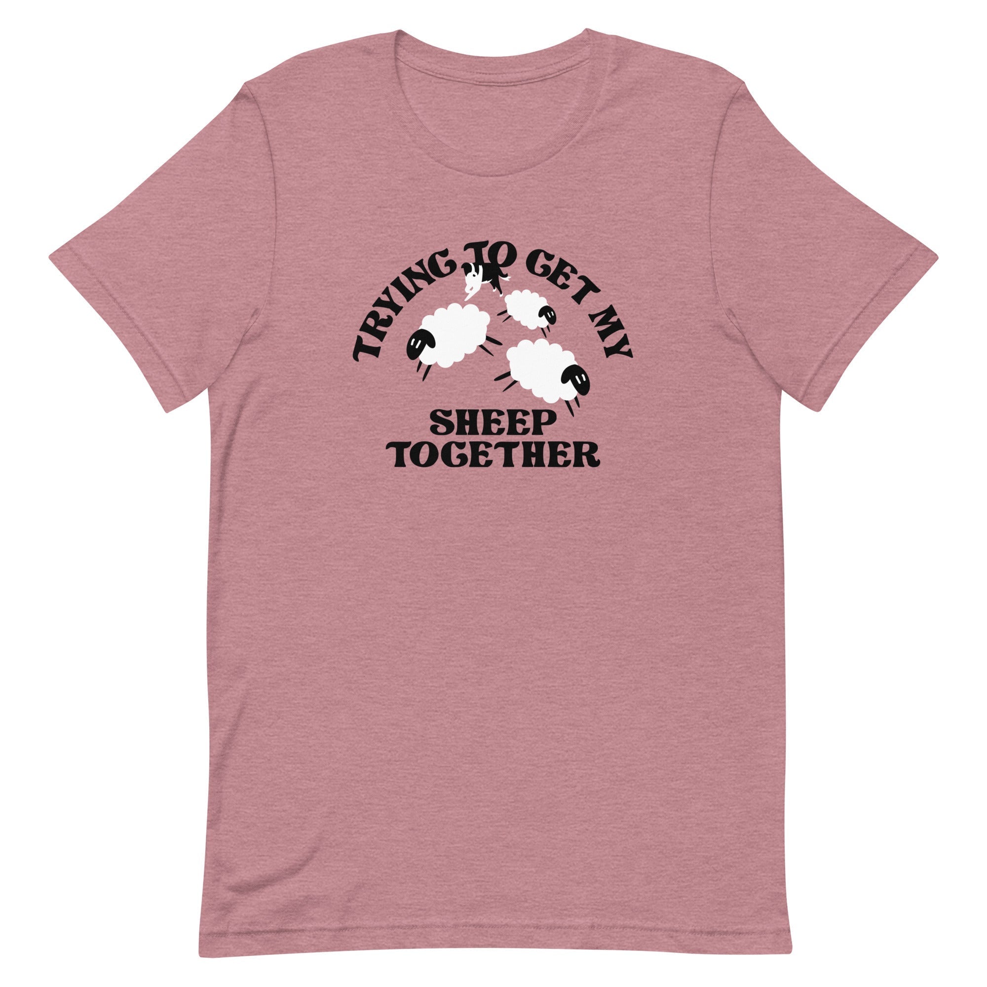 Trying To Get My Sheep Together Men's Signature Tee Hoodie, Sweatshirt | CoreVibeTees.com (Image 4)