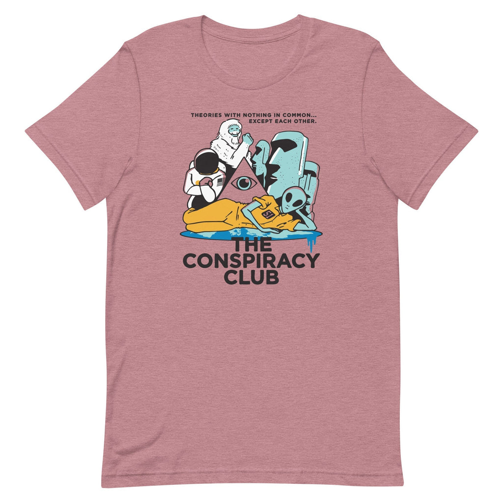 The Conspiracy Club Men's Signature Tee Hoodie, Sweatshirt | CoreVibeTees.com (Image 3)