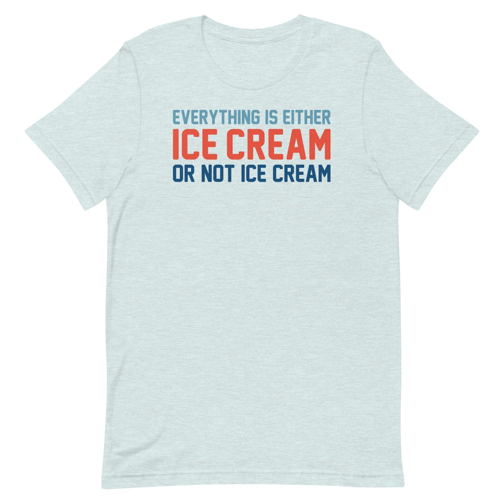 Everything Is Ice Cream Or Not Ice Cream Men's Signature Tee Hoodie, Sweatshirt | CoreVibeTees.com (Image 3)