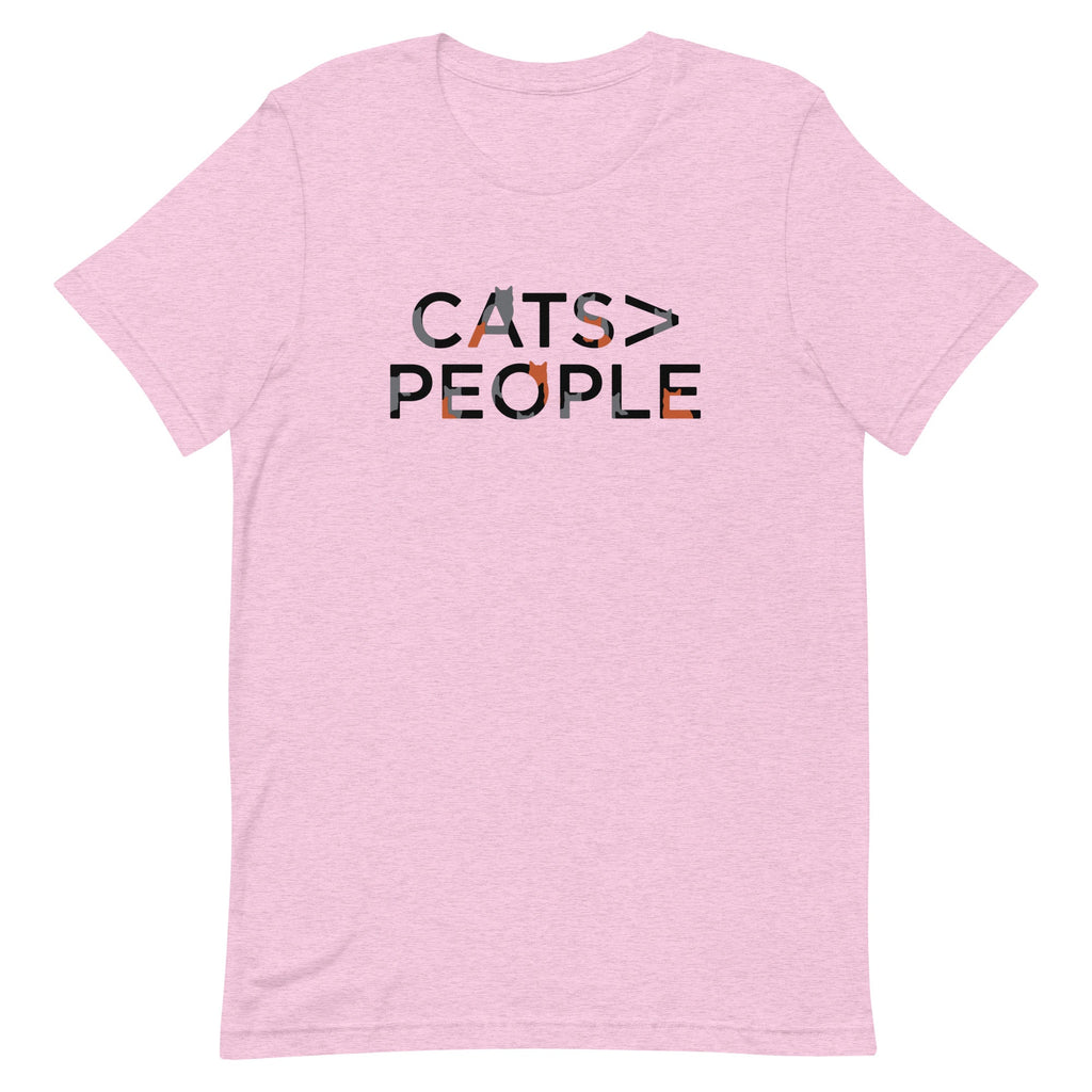 Cats>People Men's Signature Tee Hoodie, Sweatshirt | CoreVibeTees.com (Image 2)