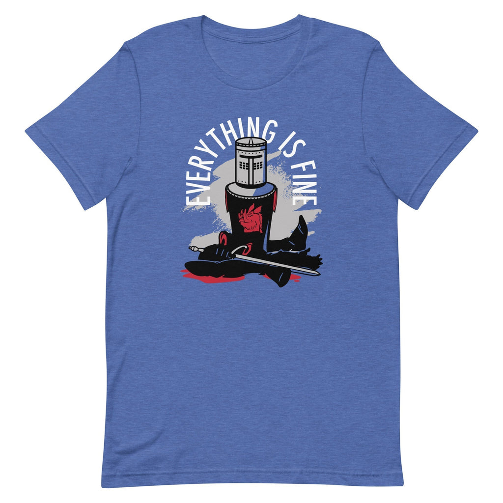 Everything Is Fine Men's Signature Tee Hoodie, Sweatshirt | CoreVibeTees.com (Image 2)