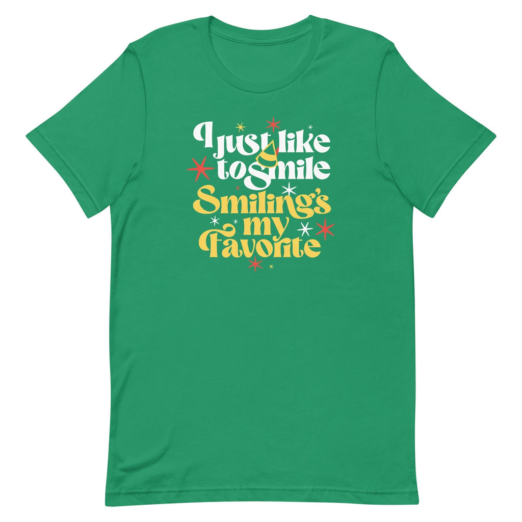 I Just Like To Smile Smiling's My Favorite Men's Signature Tee Hoodie, Sweatshirt | CoreVibeTees.com (Image 1)