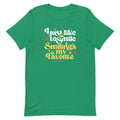 I Just Like To Smile Smiling's My Favorite Men's Signature Tee Hoodie, Sweatshirt | CoreVibeTees.com (Image 1)