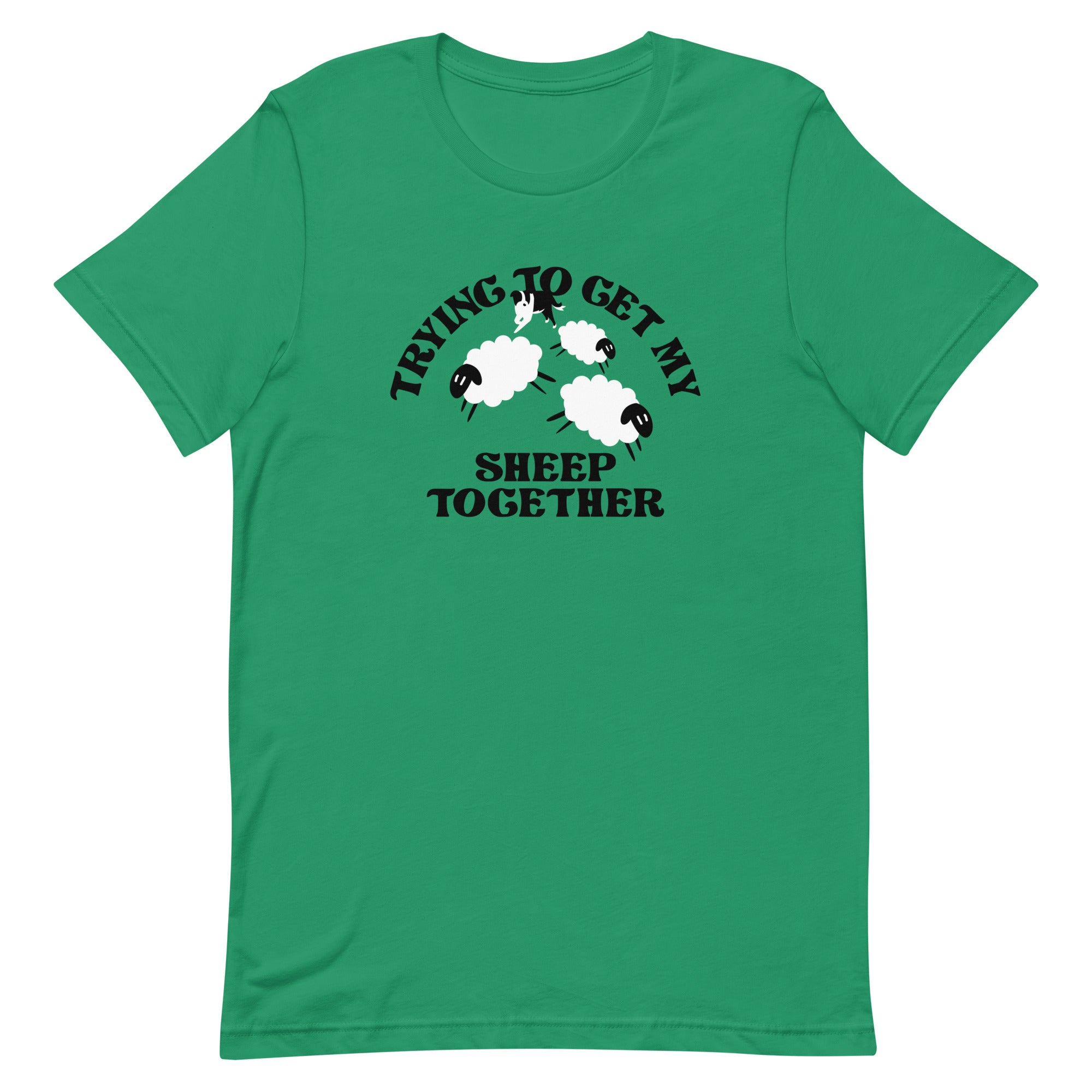 Trying To Get My Sheep Together Men's Signature Tee Hoodie, Sweatshirt | CoreVibeTees.com (Image 3)