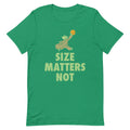 Size Matters Not Men's Signature Tee Hoodie, Sweatshirt | CoreVibeTees.com (Image 1)