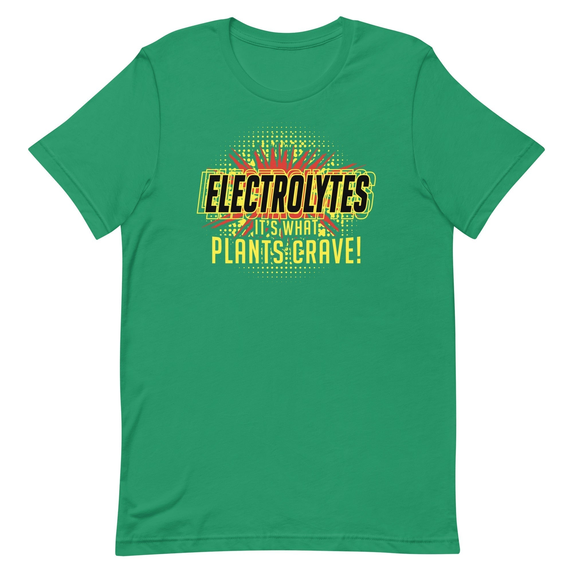 Electrolytes, It's What Plants Crave! Men's Signature Tee Hoodie, Sweatshirt | CoreVibeTees.com (Image 1)