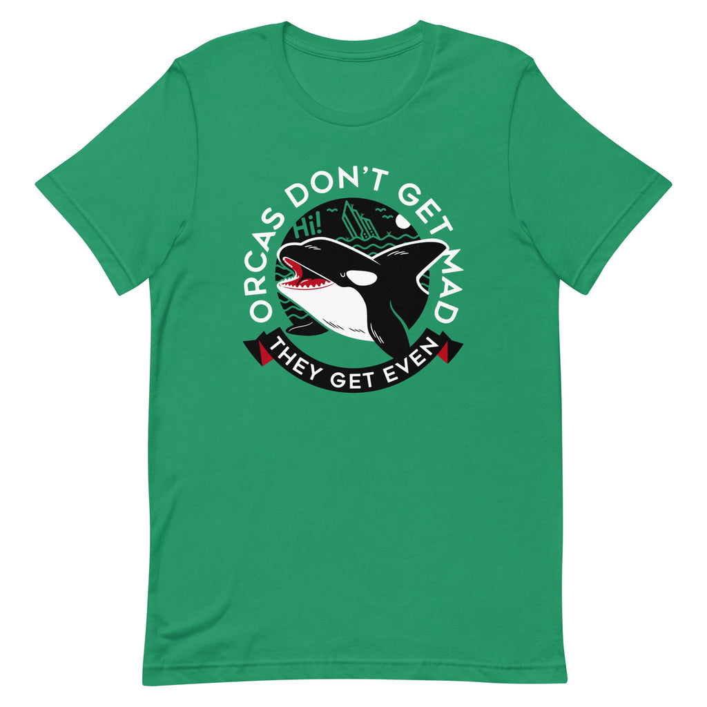 Orcas Don't Get Mad They Get Even Men's Signature Tee Hoodie, Sweatshirt | CoreVibeTees.com (Image 3)