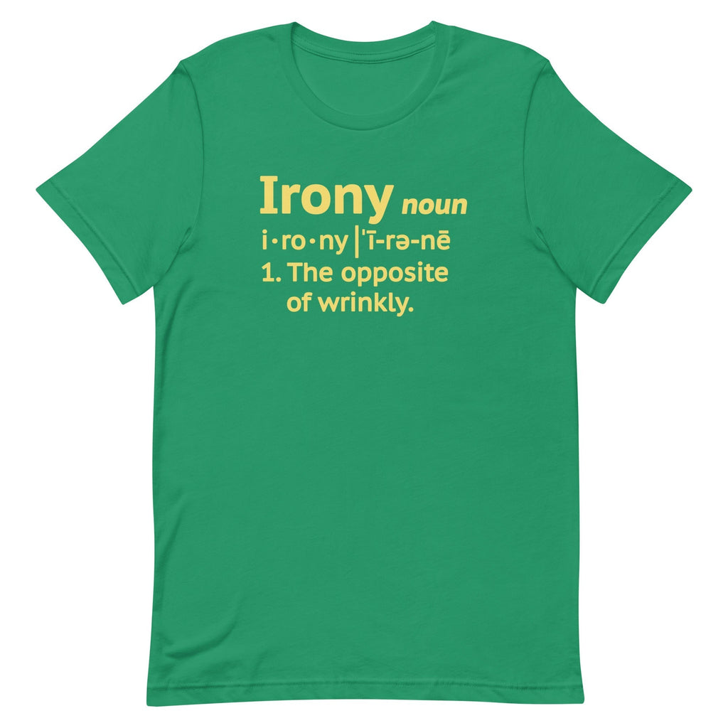 Irony Definition Men's Signature Tee Hoodie, Sweatshirt | CoreVibeTees.com (Image 4)
