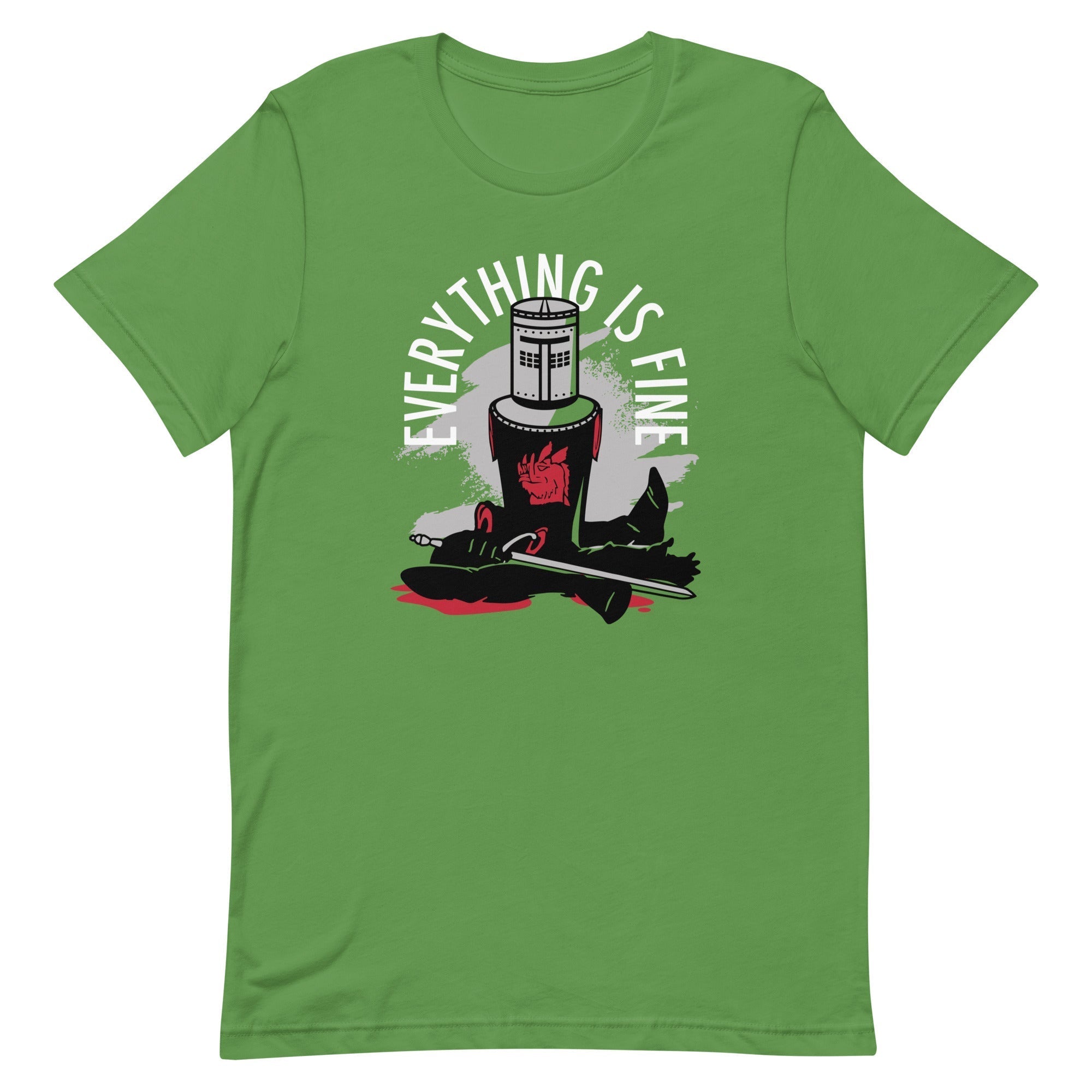 Everything Is Fine Men's Signature Tee Hoodie, Sweatshirt | CoreVibeTees.com (Image 3)