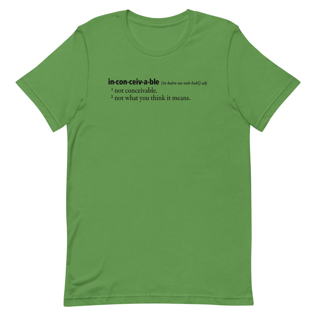 Inconceivable Definition Men's Signature Tee Hoodie, Sweatshirt | CoreVibeTees.com (Image 2)