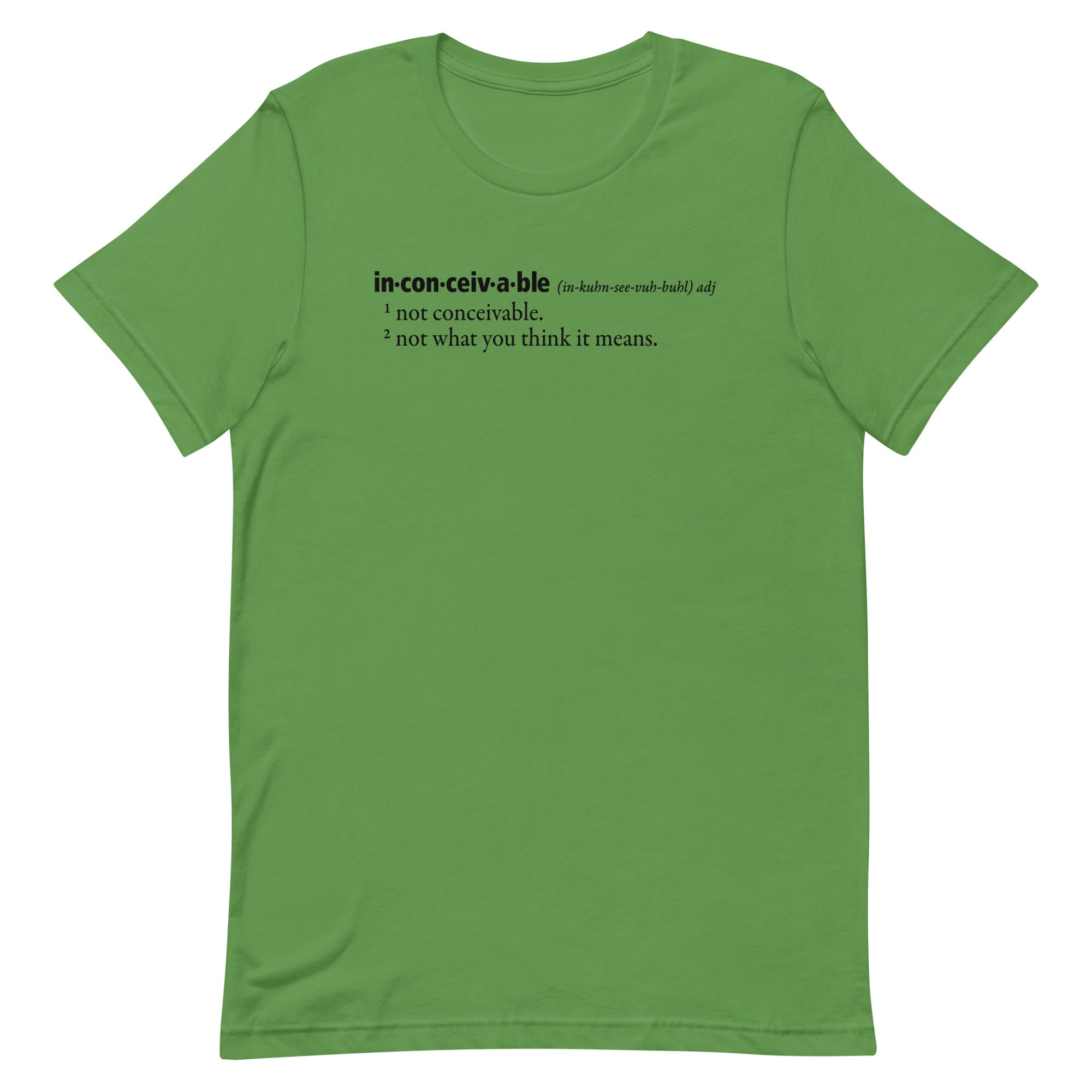 Inconceivable Definition Men's Signature Tee Hoodie, Sweatshirt | CoreVibeTees.com (Image 2)