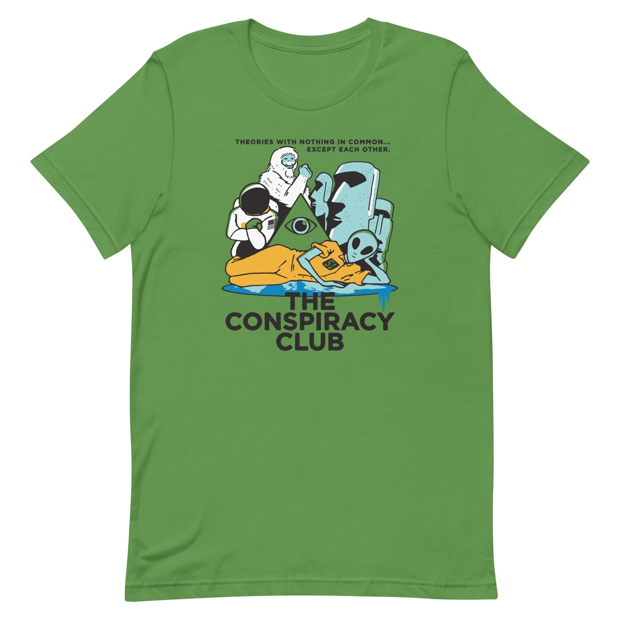 The Conspiracy Club Men's Signature Tee Hoodie, Sweatshirt | CoreVibeTees.com (Image 2)